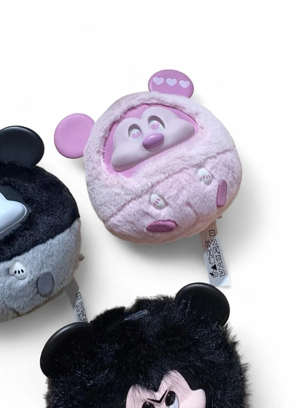 MINISO Disney Mickey Fun Crash Series Plush Pendants – Lot of 3